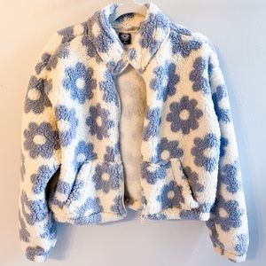 PACSUN Flower Zip Up